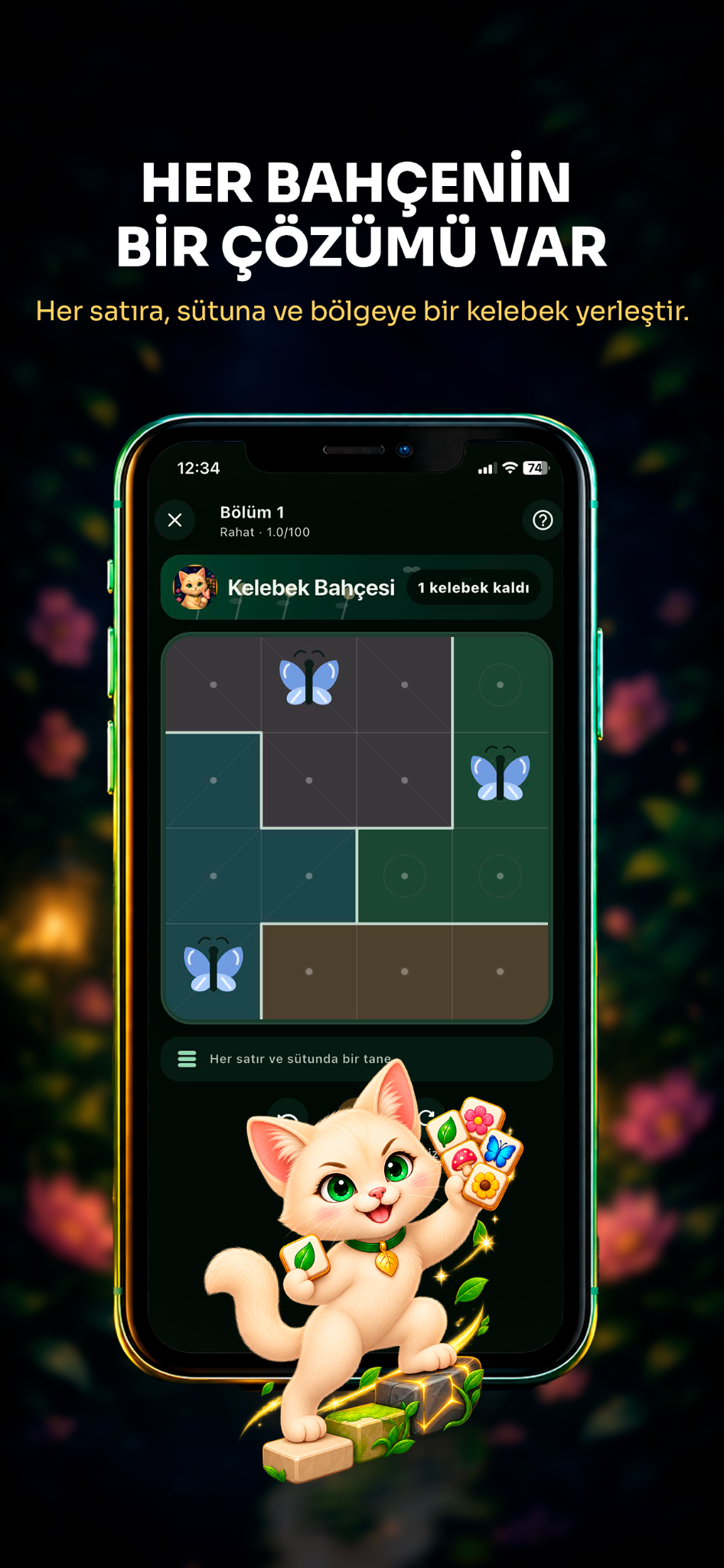 Garden Logic oyun ekranı